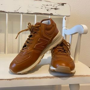 New Balance NB 574 Vintage leather shoes (Men) - BARELY WORN